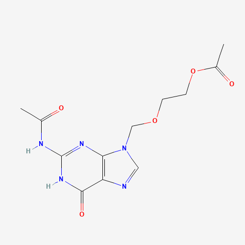 75128-73-3 9-[(2-Acetoxyethoxy)methyl]-N2-acetylguanine chemical structure