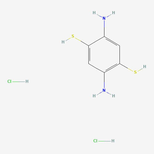 75464-52-7 2,5-DIAMINO-1,4-BENZENEDITHIOL DIHYDROCHLORIDE chemical structure