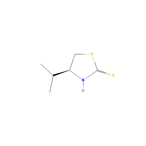 76186-04-4 (S)-4-ISOPROPYLTHIAZOLIDINE-2-THIONE chemical structure