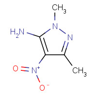 76689-64-0 5-AMINO-1,3-DIMETHYL-4-NITROPYRAZOLE chemical structure