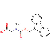 77128-70-2 FMOC-SARCOSINE MONOHYDRATE chemical structure