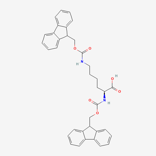 78081-87-5 FMOC-LYS(FMOC)-OH chemical structure