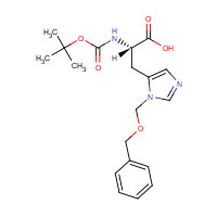 79950-65-5 N-Boc-N'-benzyloxymethyl-L-histidine chemical structure