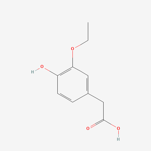 80018-50-4 3-ETHOXY-4-HYDROXYPHENYLACETIC ACID chemical structure