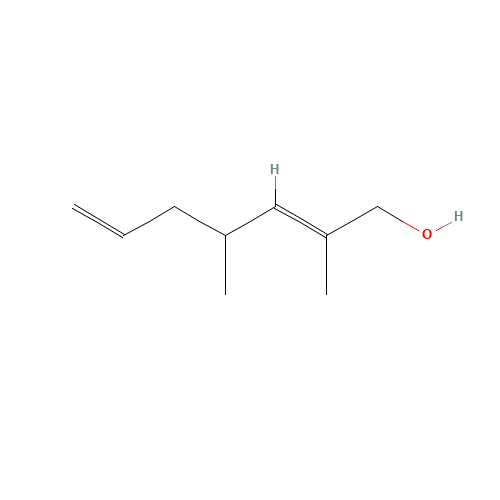 80192-56-9 2,4-DIMETHYL-2,6-HEPTADIEN-1-OL chemical structure
