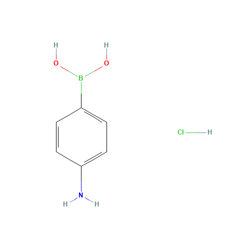 80460-73-7 4-AMINOPHENYLBORONIC ACID HYDROCHLORIDE chemical structure