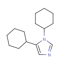 80964-44-9 1,5-DICYCLOHEXYLIMIDAZOLE chemical structure