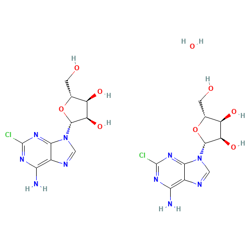 81012-94-4 2-Chloroadenosine hemidydrate chemical structure