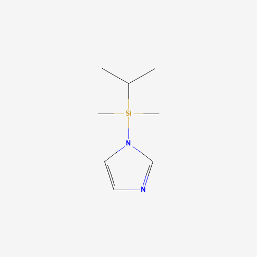 81452-04-2 DIMETHYLISOPROPYLSILYLIMIDAZOLE chemical structure