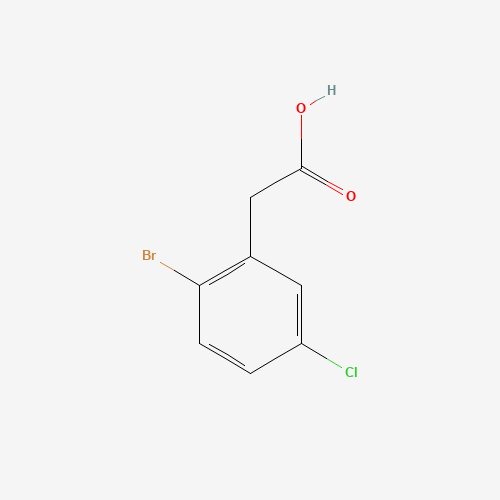 81682-38-4 2-Bromo-5-chlorophenylacetic acid chemical structure