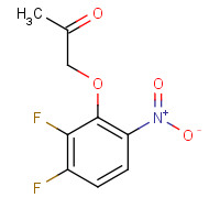 82419-32-7 2-Acetonyloxy-3,4-difluoro nitrobenzene chemical structure