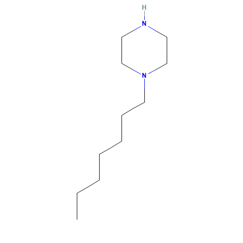 82502-77-0 1-(1-HEPTYL)-PIPERAZINE chemical structure