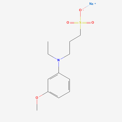 82611-88-9 N-Ethyl-N-(3-sulfopropyl)-3-methoxyaniline sodium salt chemical structure