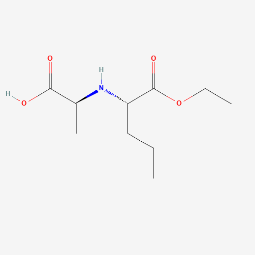 82834-12-6 N-[(S)-1-Carbethoxy-1-butyl]-(S)-alanine chemical structure