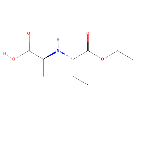 82834-12-6 N-[(S)-1-Carbethoxy-1-butyl]-(S)-alanine chemical structure