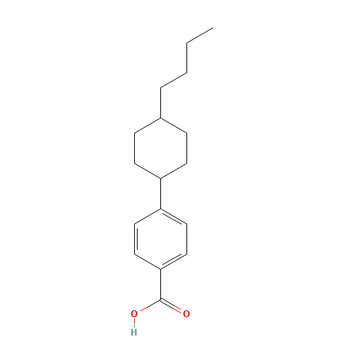 83626-35-1 4-(trans-4-Butylcyclohexyl)benzoic acid chemical structure