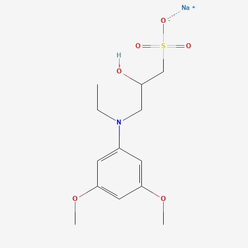 83777-30-4 N-Ethyl-N-(2-hydroxy-3-sulfopropyl)-3,5-dimethoxyaniline sodium salt chemical structure