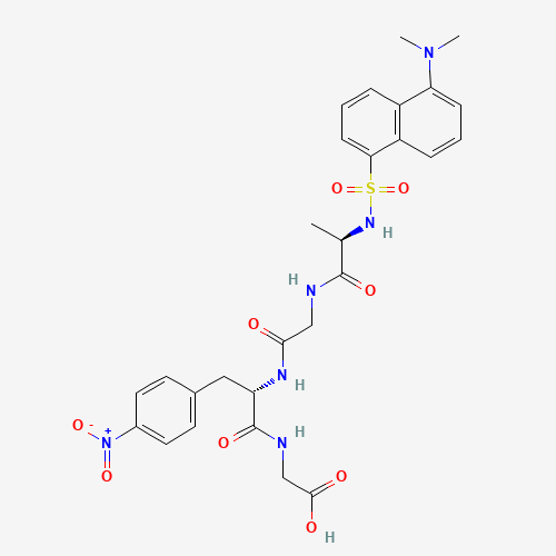 83960-27-4 N-DANSYL-D-ALA-GLY-4-NITRO-PHE-GLY chemical structure