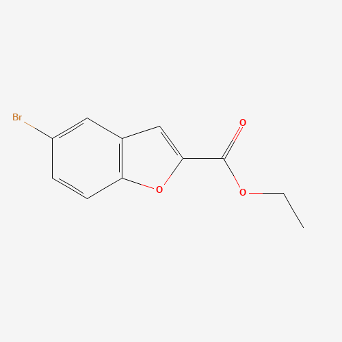 84102-69-2 ETHYL(5-BROMOBENZOFURAN)-2-CARBOXYLATE chemical structure