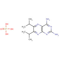 84176-65-8 2,4-DIAMINO-6,7-DIISOPROPYLPTERIDINE PHOSPHATE SALT chemical structure