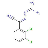 84689-20-3 2-(2,3-Dichlorophenyl)-2-guanidinyliminoacetonitrile chemical structure