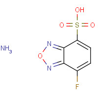 84806-27-9 7-FLUOROBENZO-2-OXA-1,3-DIAZOLE-4-SULFONIC ACID AMMONIUM SALT chemical structure