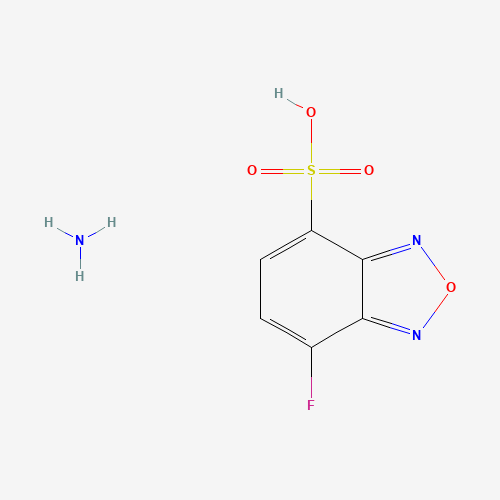 84806-27-9 7-FLUOROBENZO-2-OXA-1,3-DIAZOLE-4-SULFONIC ACID AMMONIUM SALT chemical structure