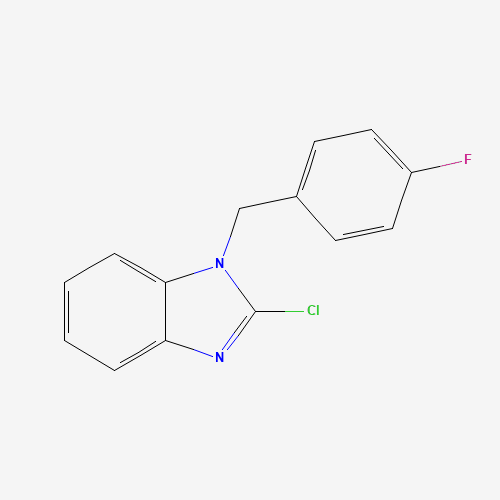 84946-20-3 1-(4-Fluorobenzyl)-2-chlorobenzimidazole chemical structure