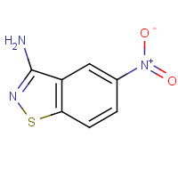 84987-89-3 3-AMINO-5-NITROBENZOISOTHIAZOLE chemical structure