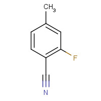 85070-67-3 2-Fluoro-4-methylbenzonitrile chemical structure
