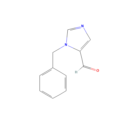 85102-99-4 1-BENZYL-1H-IMIDAZOLE-5-CARBOXALDEHYDE chemical structure