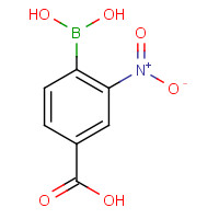 85107-54-6 4-CARBOXY-2-NITROPHENYLBORONIC ACID chemical structure