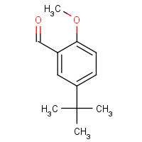 85943-26-6 5-(TERT-BUTYL)-2-METHOXYBENZENECARBALDEHYDE chemical structure