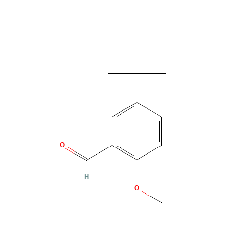 85943-26-6 5-(TERT-BUTYL)-2-METHOXYBENZENECARBALDEHYDE chemical structure