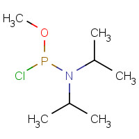 86030-43-5 CHLORO(DIISOPROPYLAMINO)METHOXYPHOSPHINE chemical structure