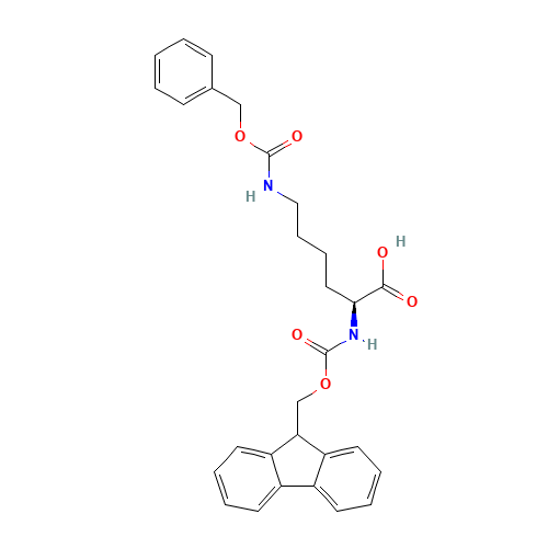 86060-82-4 Nepsilon-Fmoc-Nalpha-Cbz-L-Lysine chemical structure