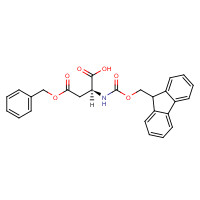 86060-84-6 Fmoc-L-aspartic acid 4-benzyl ester chemical structure