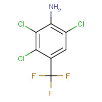 86399-04-4 2,3,6-TRICHLORO-4-TRIFLUOROMETHYL-PHENYLAMINE chemical structure