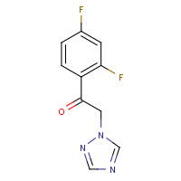 86404-63-9 2,4-Difluoro-alpha-(1H-1,2,4-triazolyl)acetophenone chemical structure