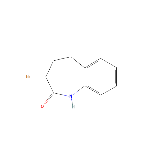 86499-96-9 3-Bromo-2,3,4,5-tetrahydro-2H-benzo[b]azepin-2-one chemical structure