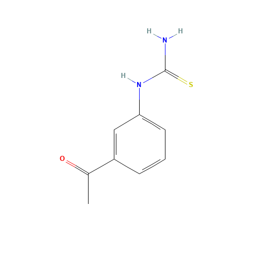 86801-04-9 1-(3-ACETYLPHENYL)-2-THIOUREA chemical structure