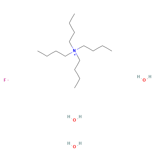 87749-50-6 Tetrabutylammonium fluoride trihydrate chemical structure