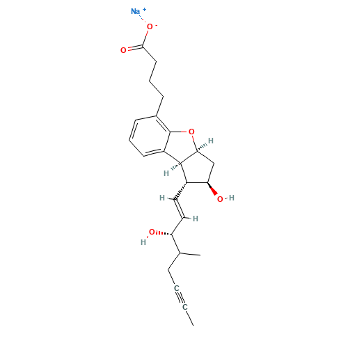 88475-69-8 Beraprost sodium chemical structure