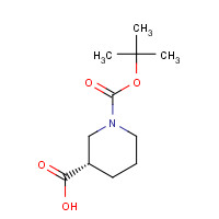 88495-54-9 L-1-Boc-Nipecotic acid chemical structure