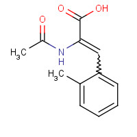 88681-64-5 ALPHA-ACETAMIDO-2-METHYLCINNAMIC ACID chemical structure