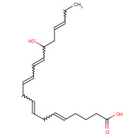88852-33-9 (+/-)-15-HYDROXY-5Z,8Z,11Z,13E,17Z-EICOSAPENTAENOIC ACID chemical structure