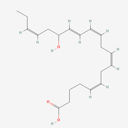 88852-33-9 (+/-)-15-HYDROXY-5Z,8Z,11Z,13E,17Z-EICOSAPENTAENOIC ACID chemical structure