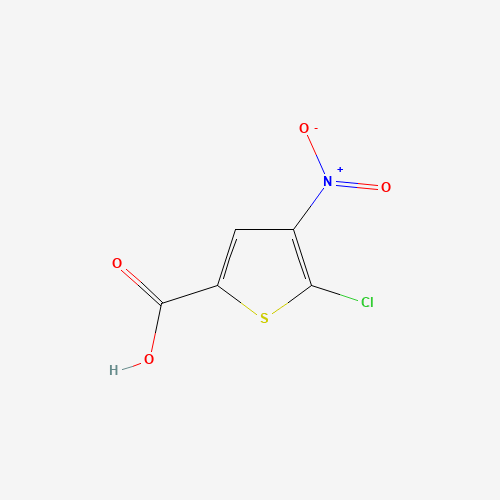 89166-85-8 5-CHLORO-4-NITROTHIOPHENE-2-CARBOXYLIC ACID chemical structure