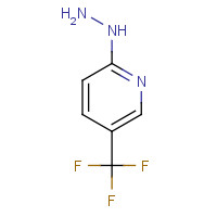 89570-85-4 5-(TRIFLUOROMETHYL)PYRID-2-YLHYDRAZINE chemical structure