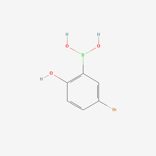 89598-97-0 (5-BROMO-2-HYDROXY)BENZENEBORONIC ACID chemical structure
